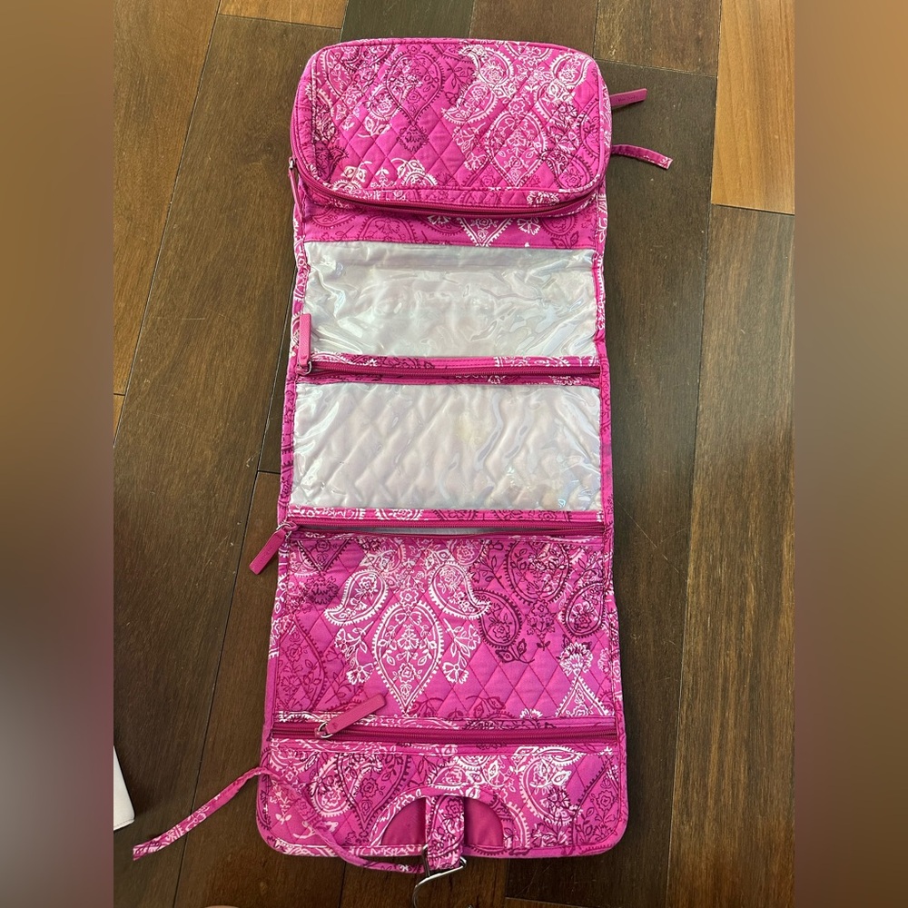 Pink Vera Bradley Toiletries Organizer
